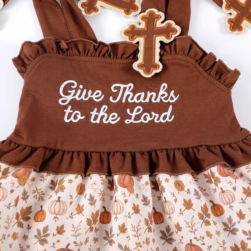 Give thanks to the Lord Dress *PREORDER*
