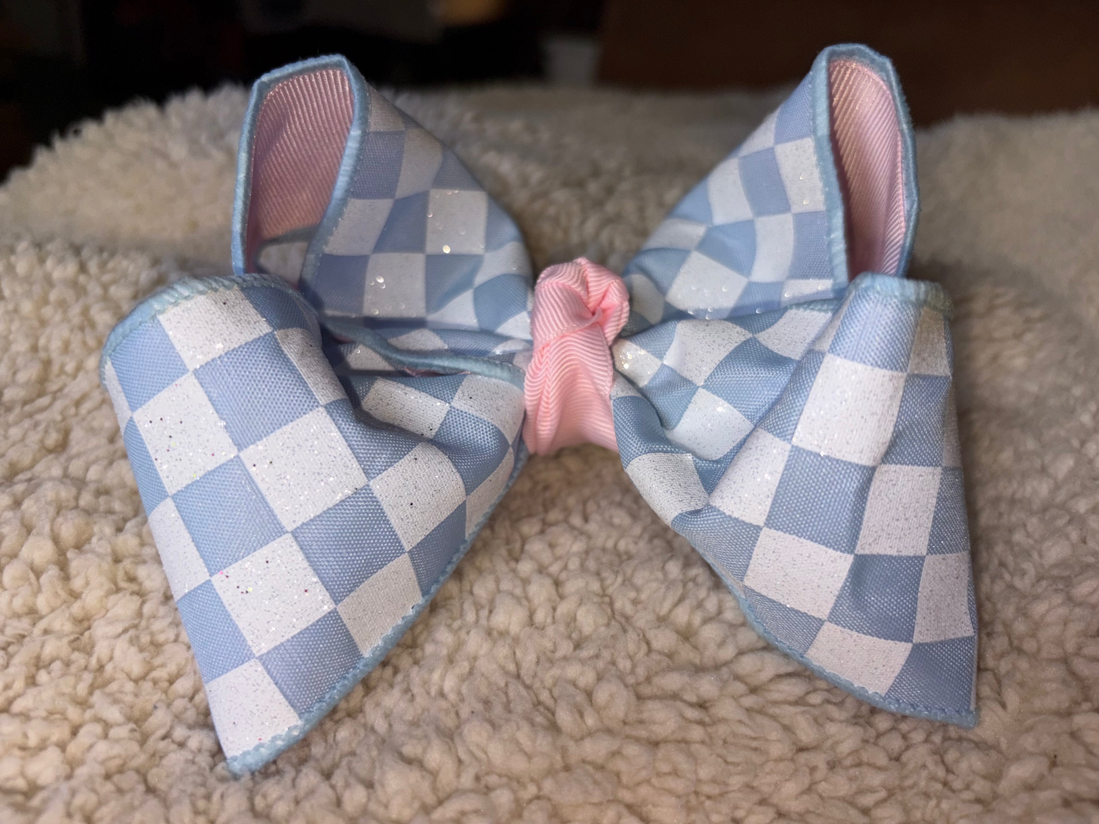 The blue ribbon bow