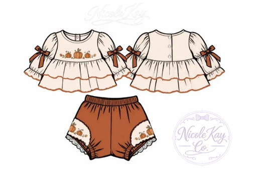 Sweet Harvest 🍂 Shorts set *PREORDER*